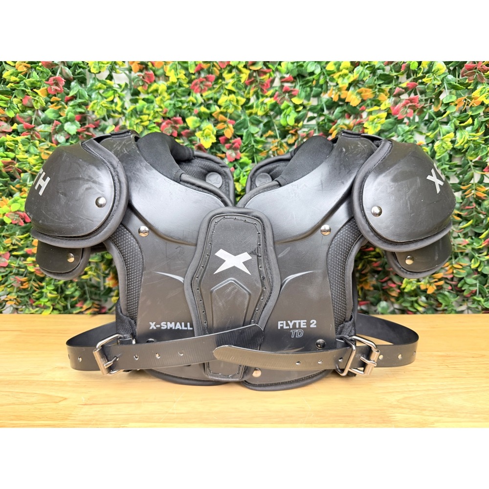 Xenith Flyte 2 TD Youth Football Shoulder Pads Black X-Small XS Protective Gear